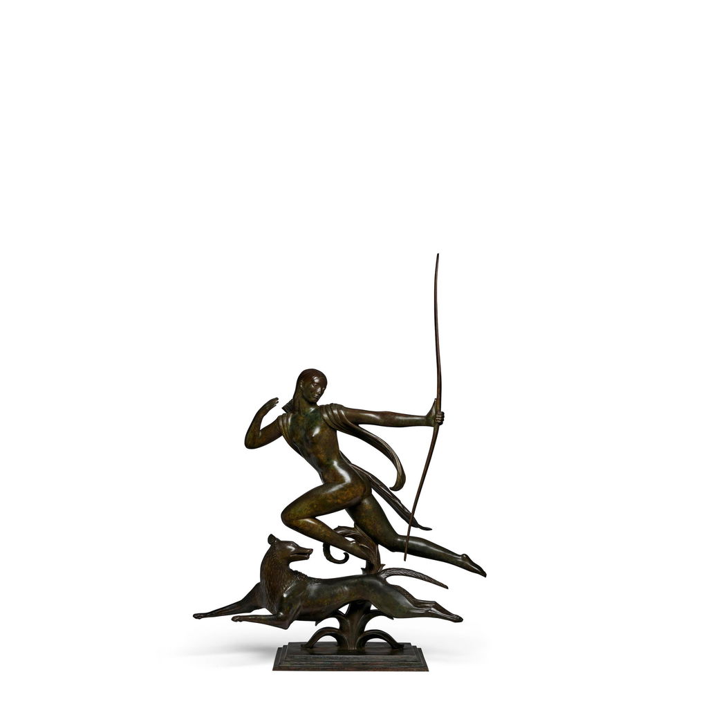 Diana by Paul Howard Manship sold for $914,900.
Image courtesy of Bonhams