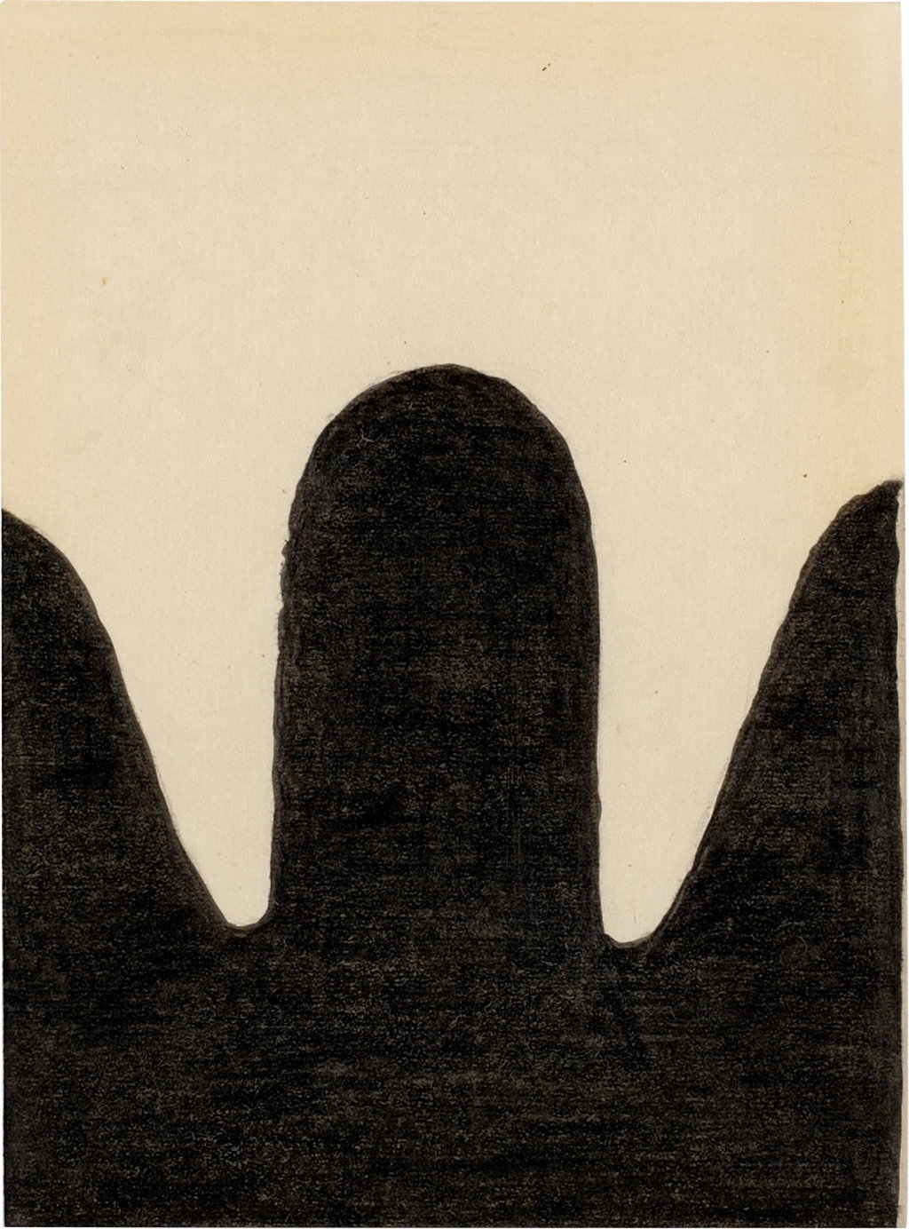 Untitled by Myron Stout sold for $128,000 (2460% above estimate). Image courtesy of Sotheby's