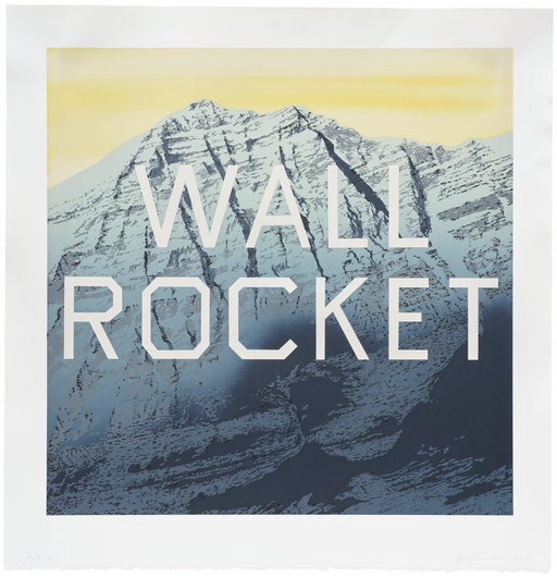 Ed Ruscha Work Heads to Auction
