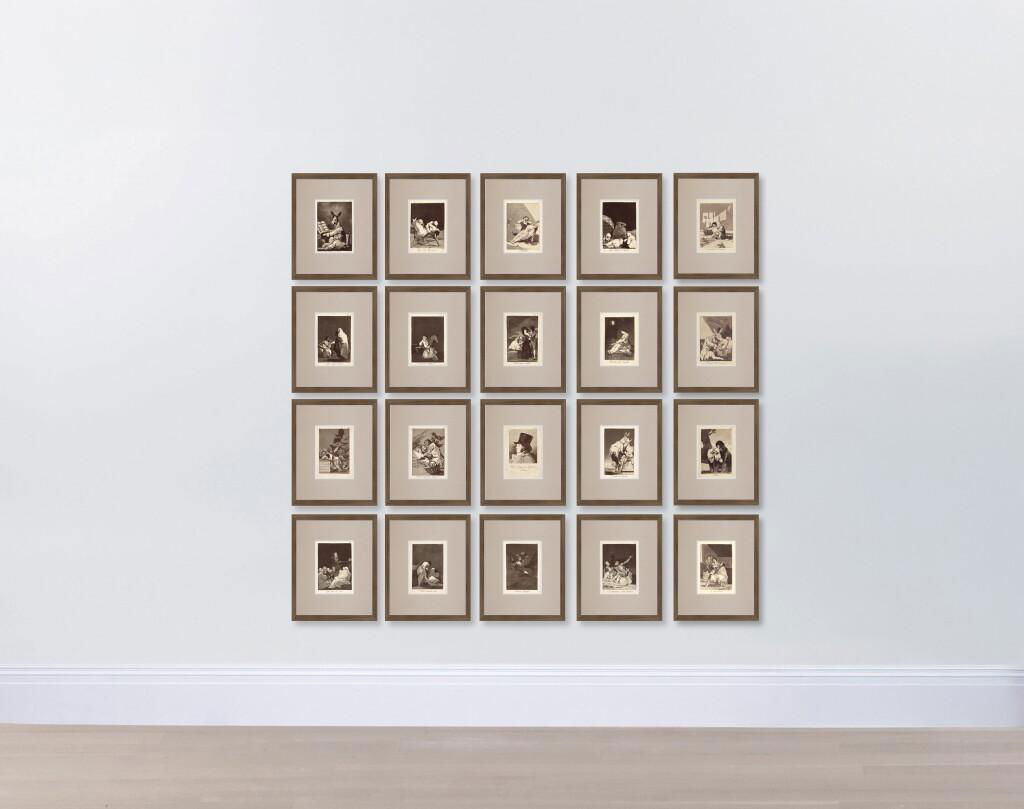 Los Caprichos by Goya sold for $474,400.
Image courtesy of Sotheby's