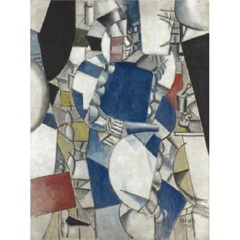 Étude Pour'La Femme En Bleu. Image courtesy of Sotheby's