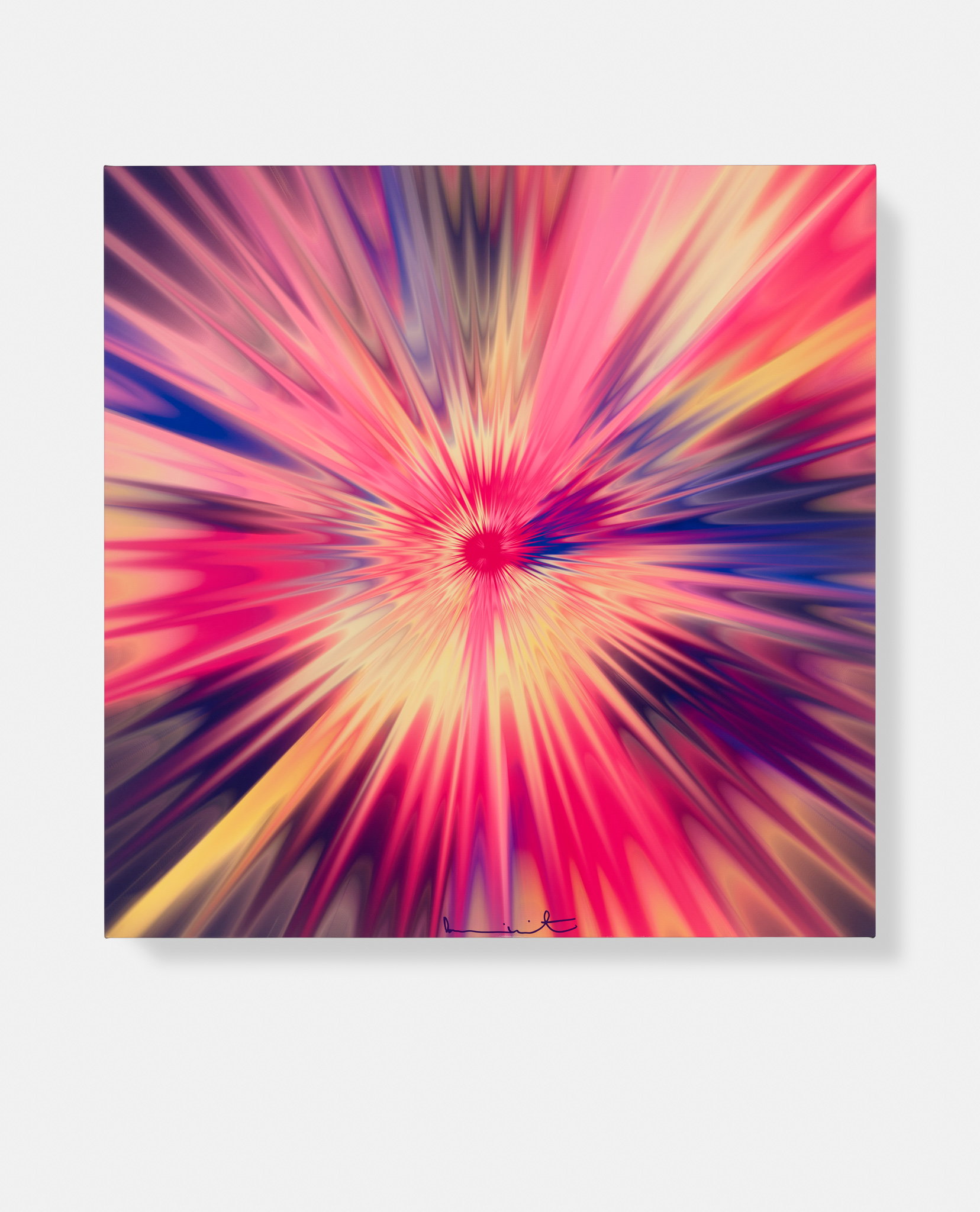 Beautiful, Yet Bright, Deliciously Delicate, Highly Advanced, Pure-Minded, Impure Explosion Painting image #1 main image