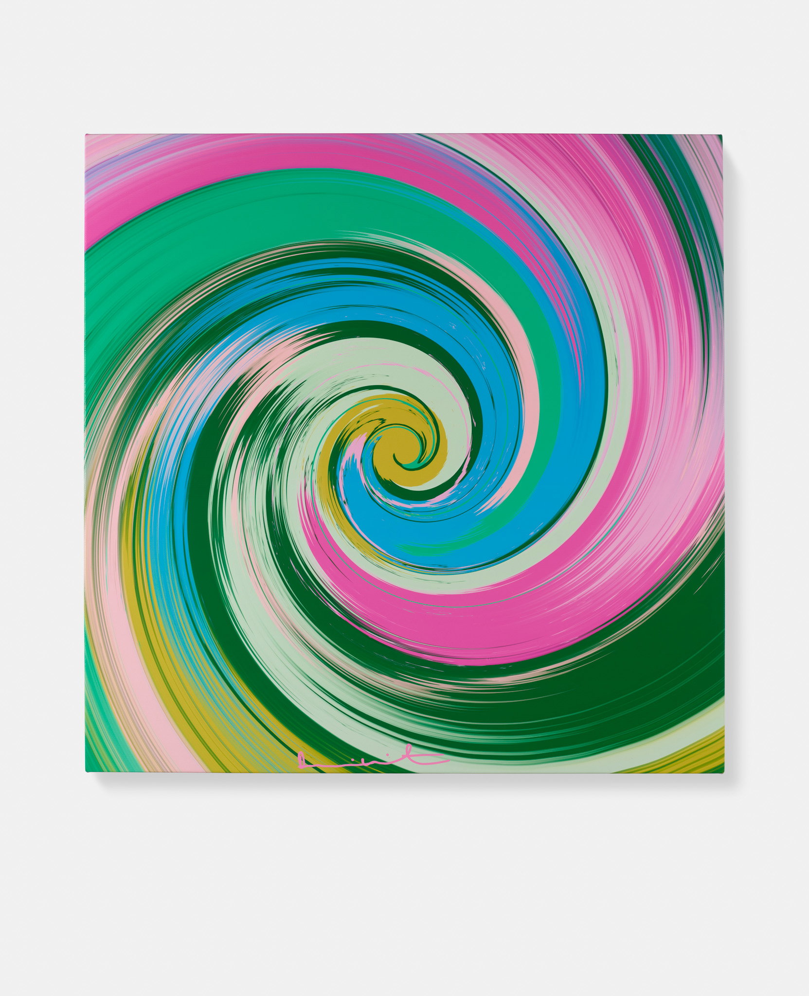 Beautiful, Unutterably Clear, Singularly Brilliant, Utterly Unconcerned About Things Important, Heartily Whirlwind Painting image #1 main image