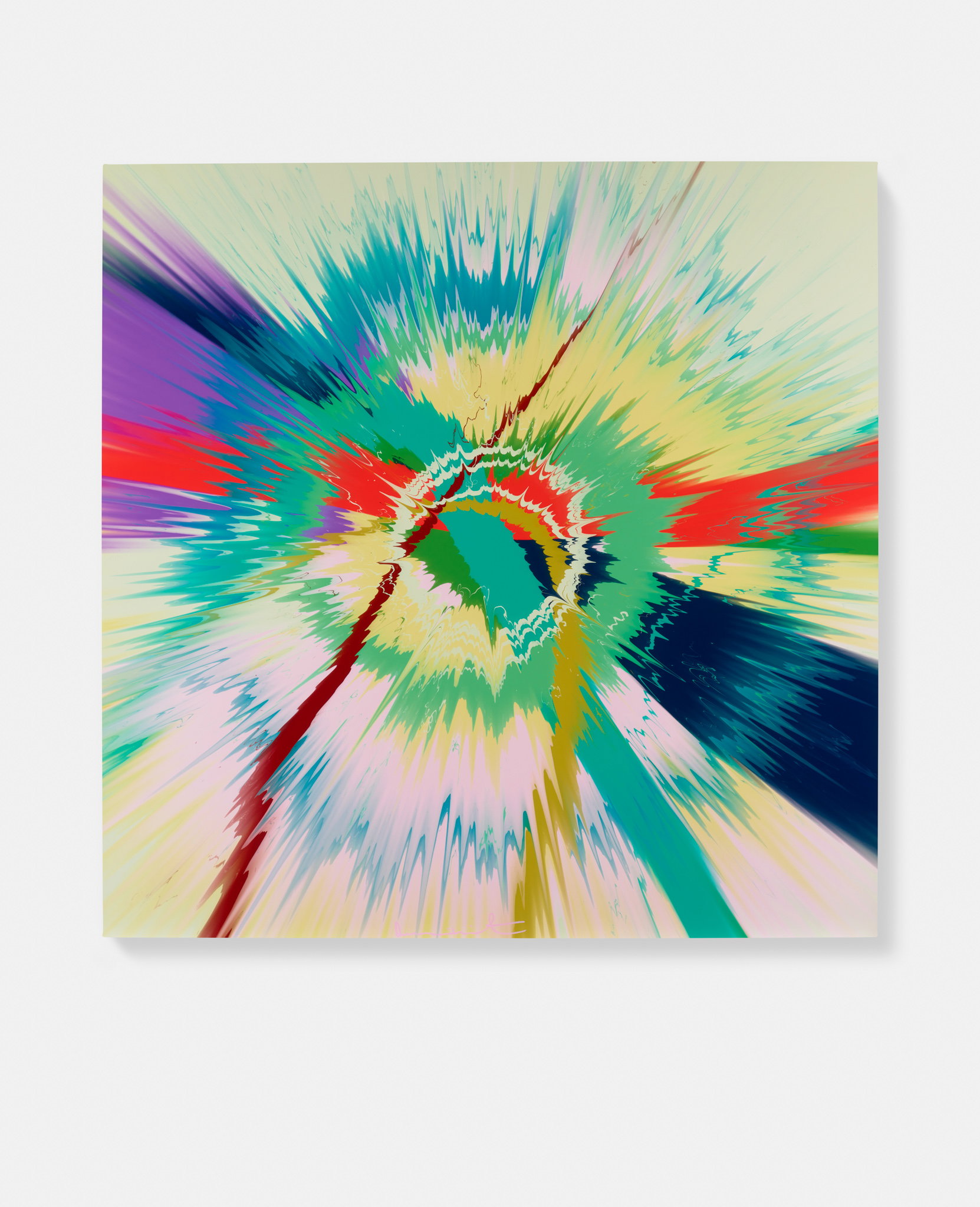Beautiful, Most Disquieting, Somewhat Tepid, Well Adjusted, High And Free Comet Painting image #1 main image