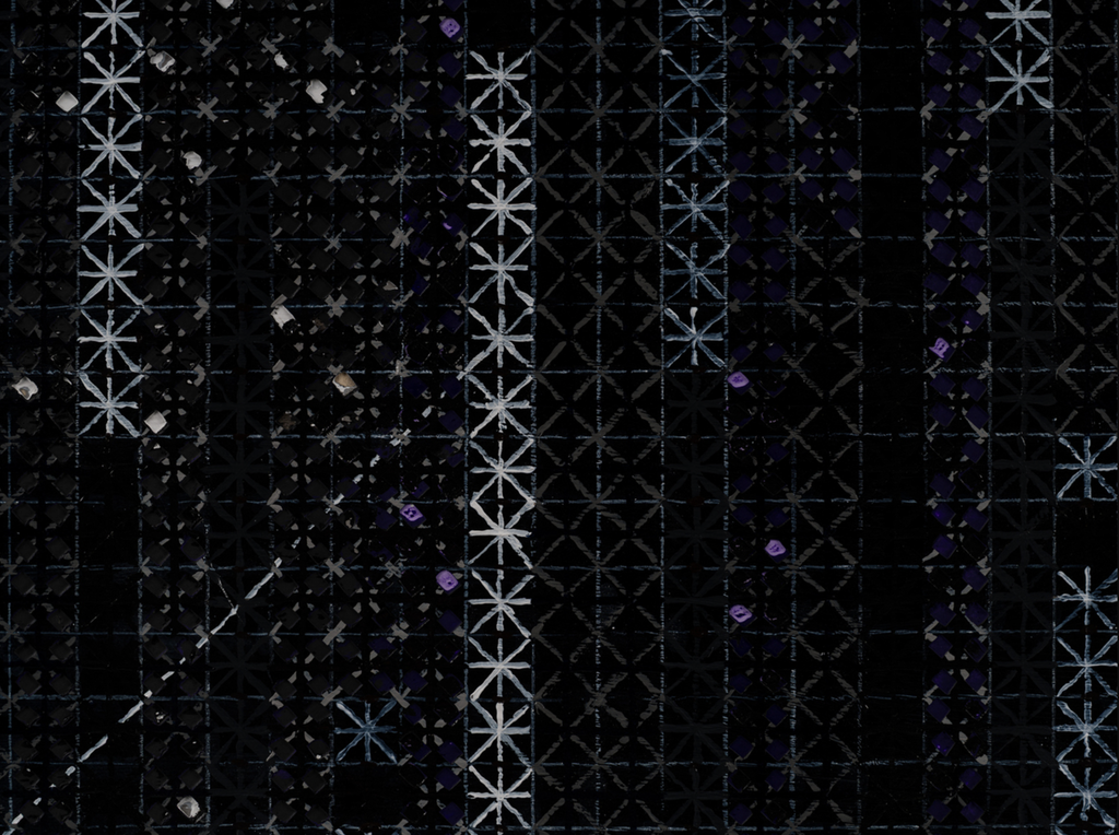 Ding Yi: Cosmotechnics: Ding Yi as a Planetary Code at ShanghART Gallery in Venice