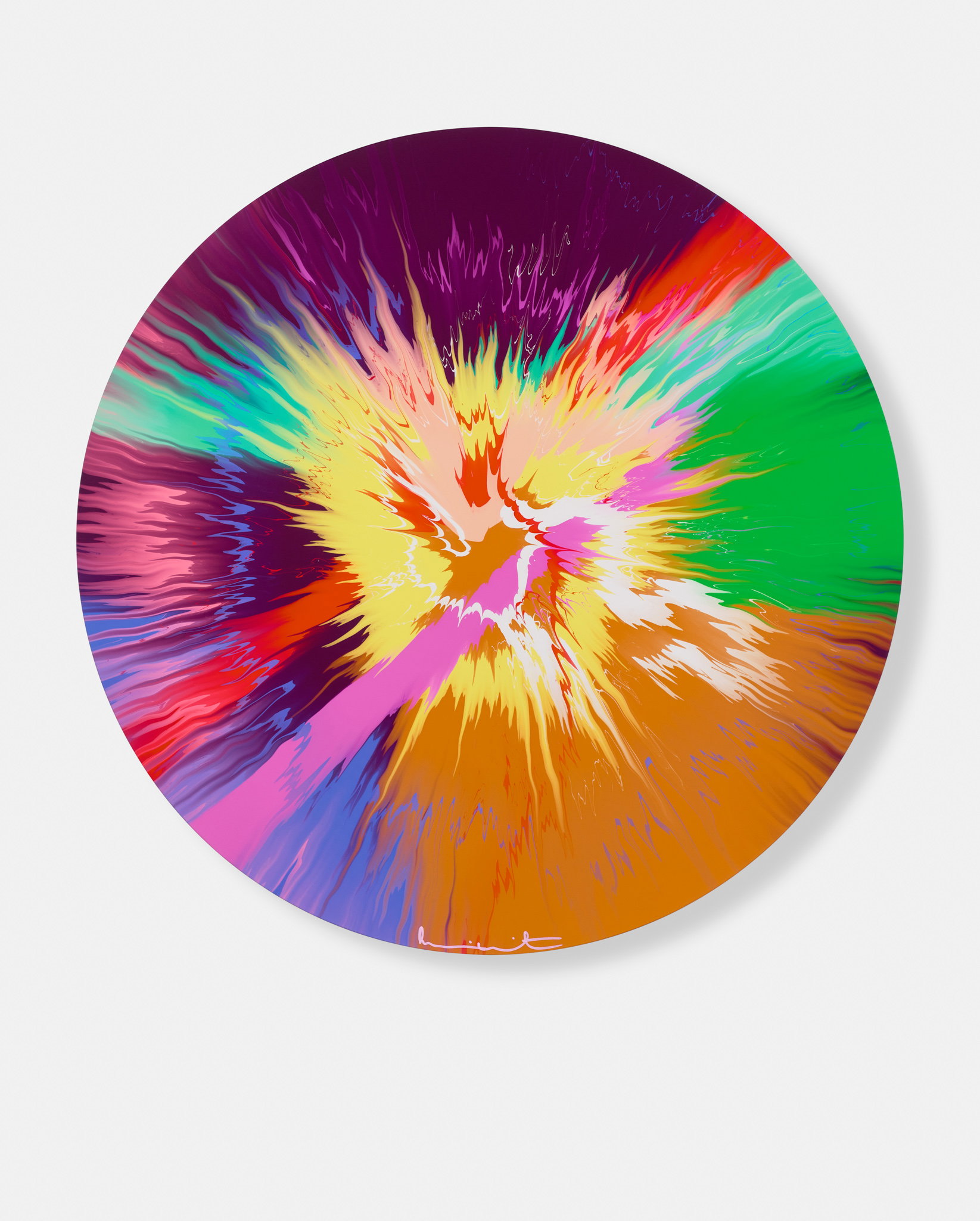 Beautiful, Pure But Serene, Full And Joyful, The Heart Star System Painting image #1 main image