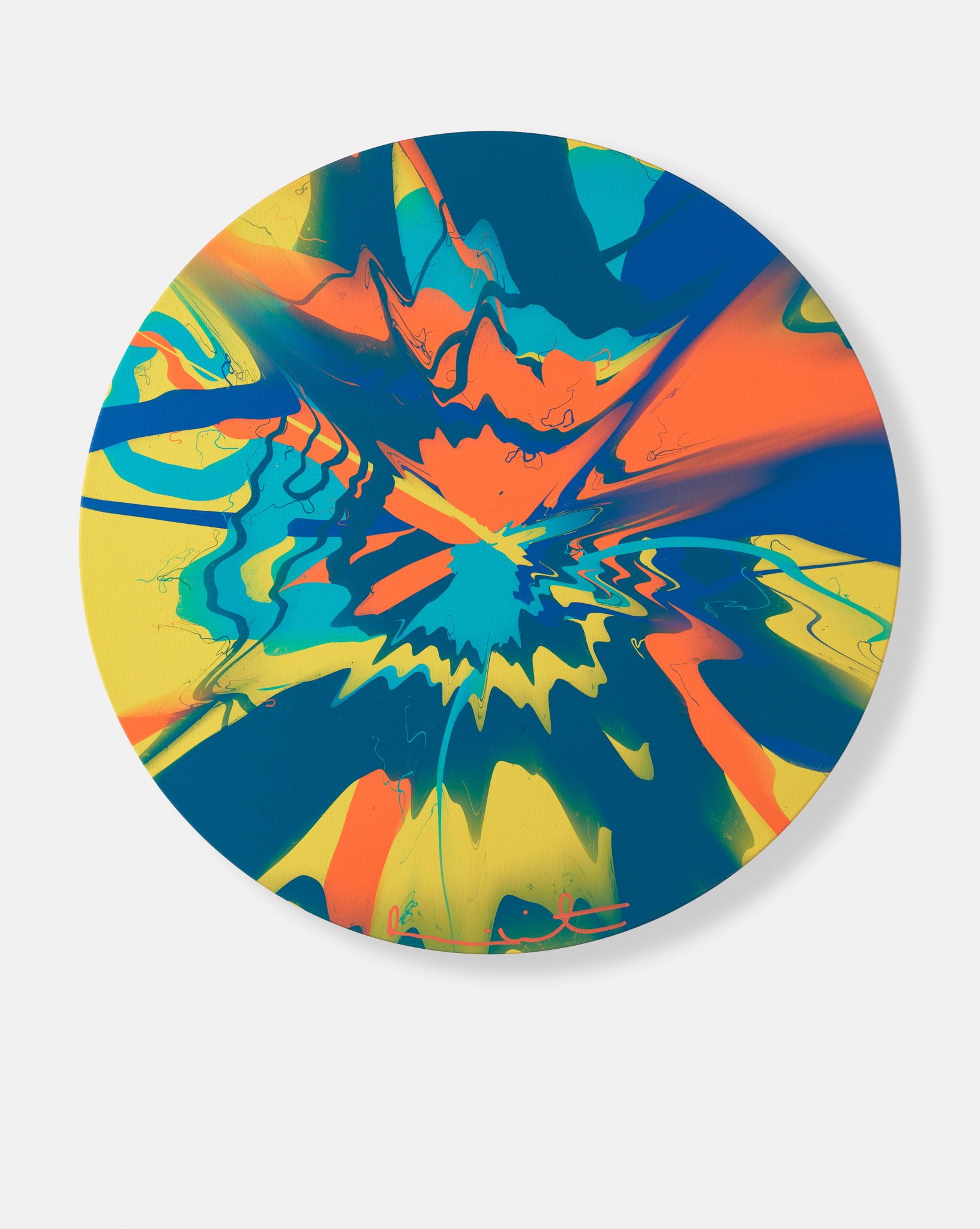 Beautiful, Highly Intelligible, Self-Consciously Happy, Half Amused And Afraid, Delightfully Soft, Unphilosophical Nimbus Painting image #1 main image
