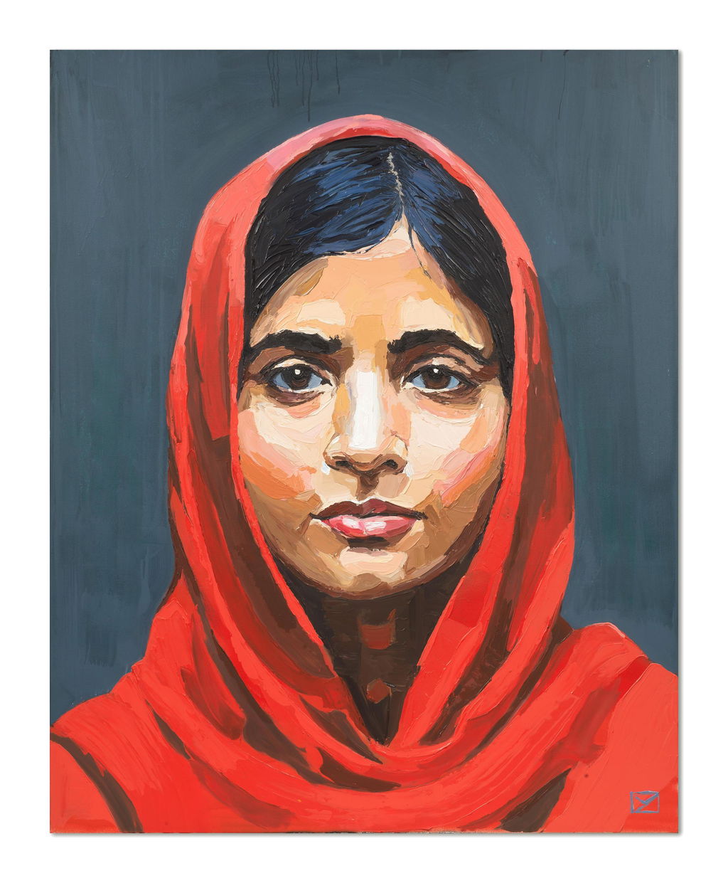 Malala Yousafzai. Image courtesy of Bonhams