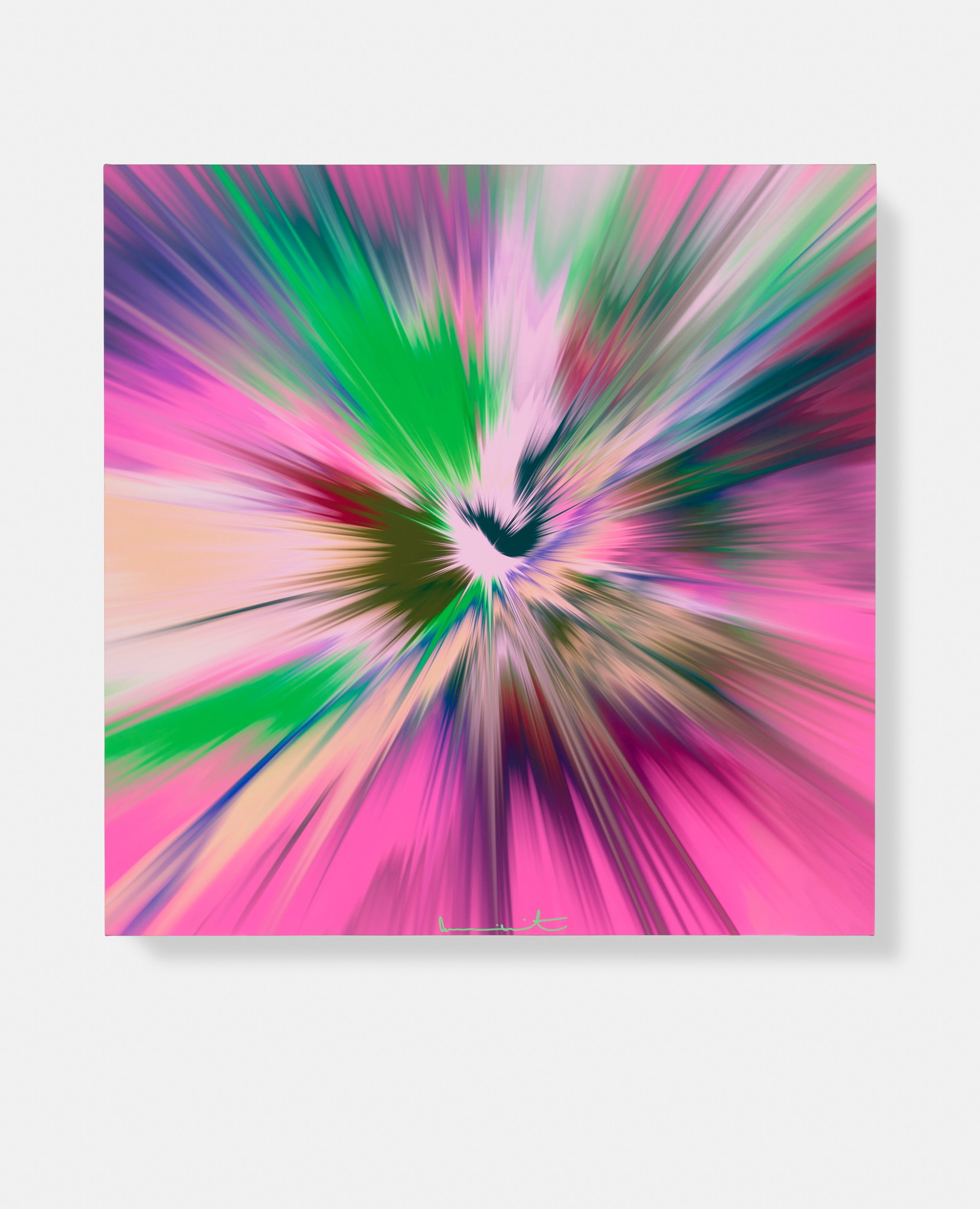 Beautiful, Pearl-Voiced Vapor Painting image #1 main image