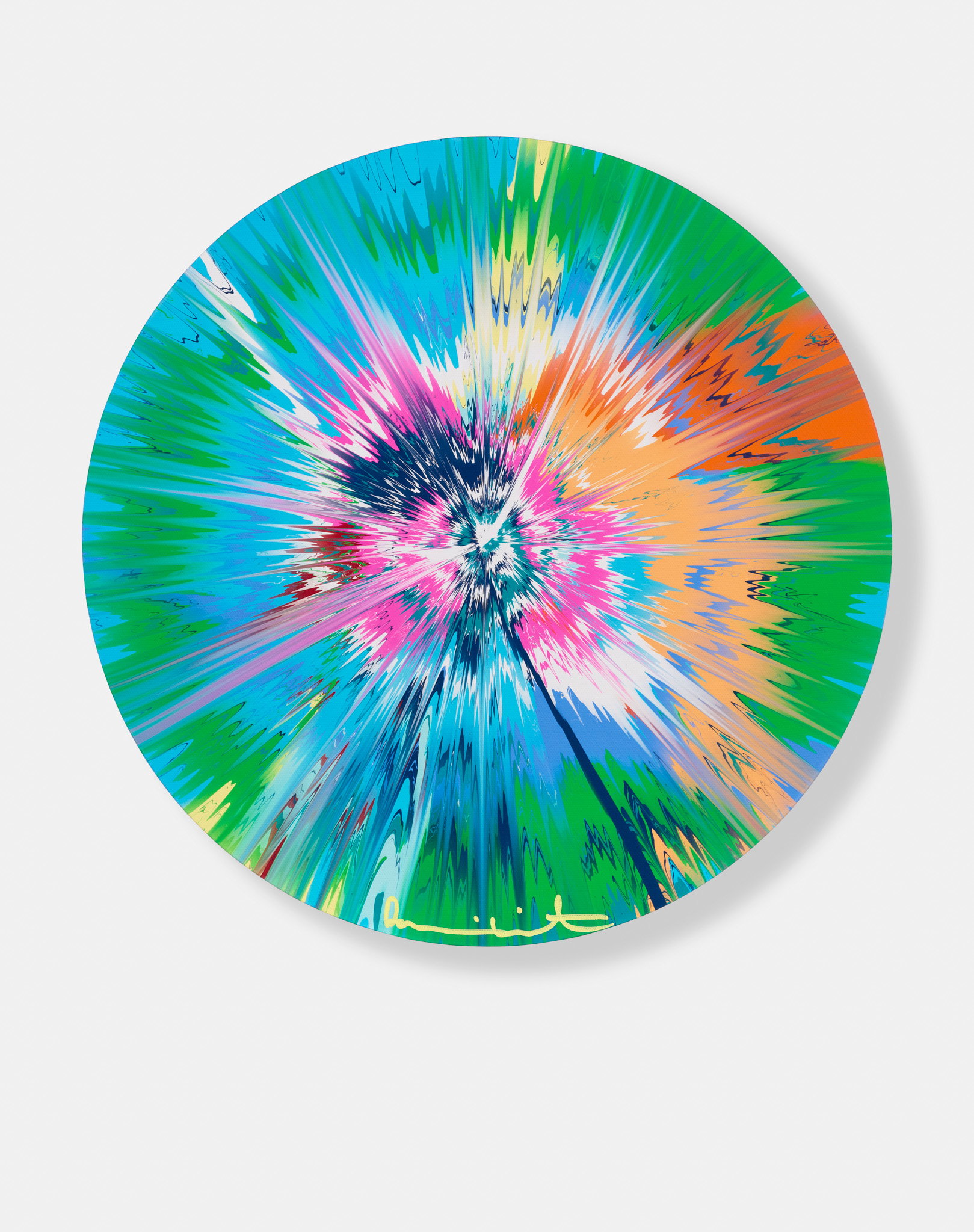 Beautiful, Even Yet Strong, Utterly Repellent, No Greater Than The Moment Vapor Painting image #1 main image