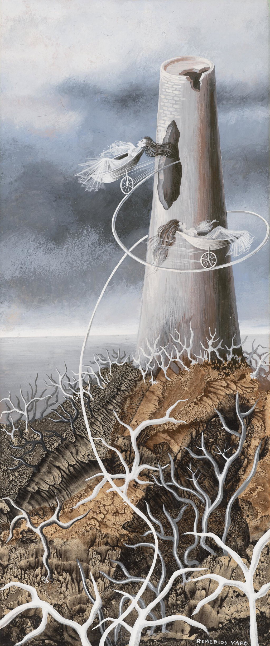 La torre by Remedios Varo estimated at $1.2m (low) to $1.8m (high). Image courtesy of Christie's