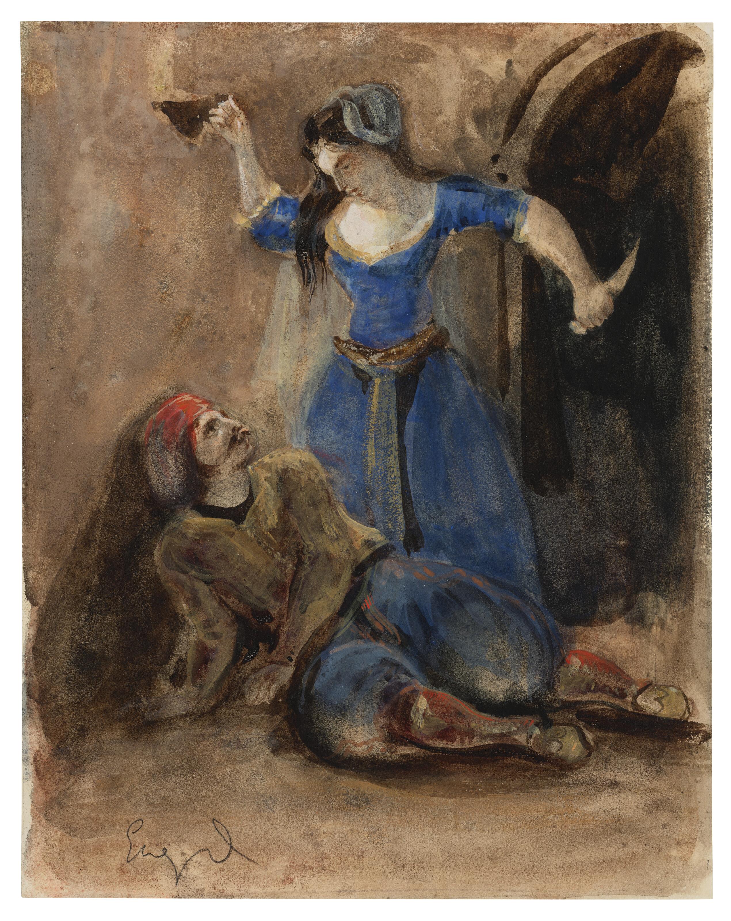 Eugene Delacroix Work Returns to Auction