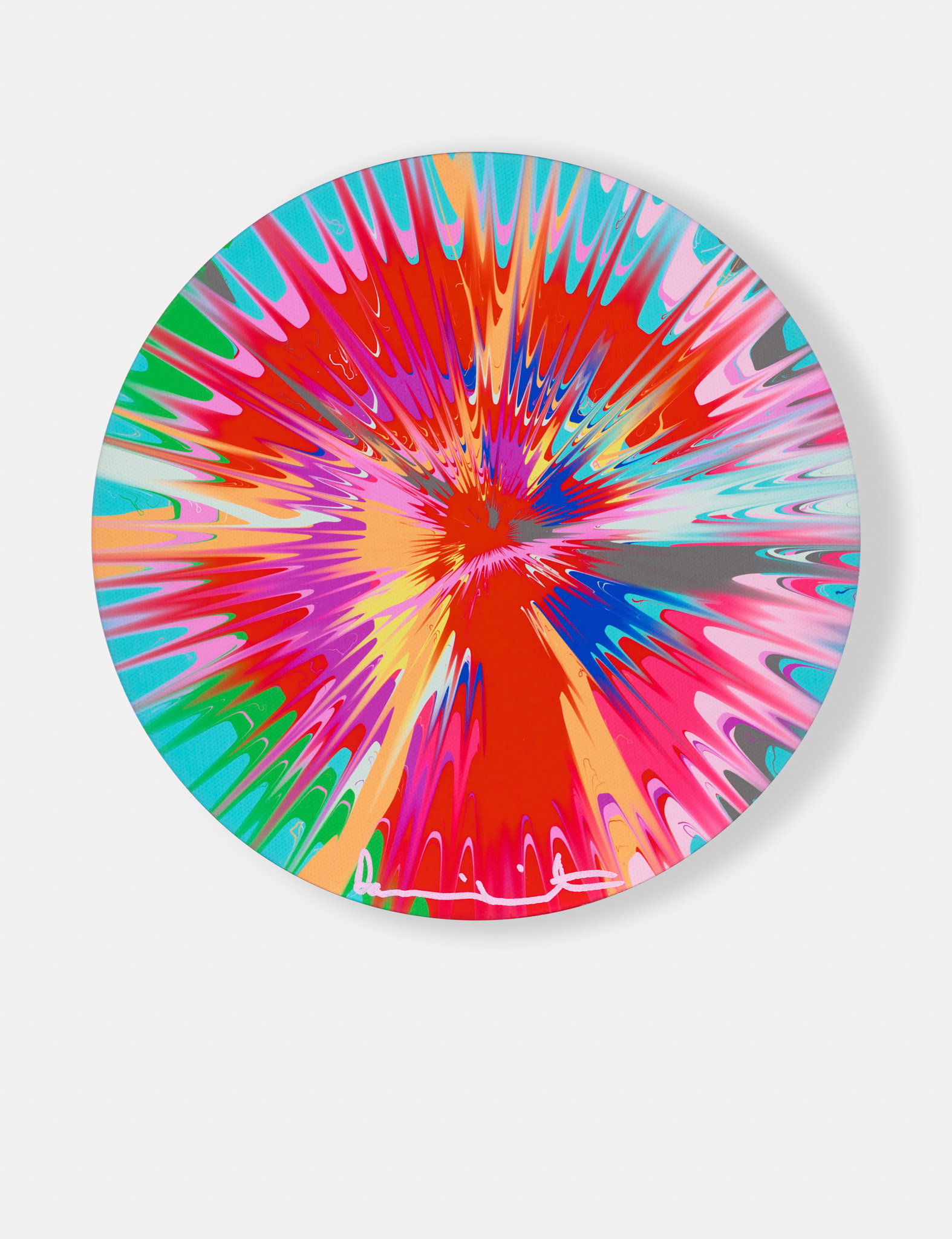 Beautiful, Particularly Gallant, Very Amenable, Brave And Courageous Explosion Painting image #1 main image