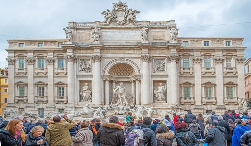 Trevi Fountain Introduces Tourist Fee To Manage Crowds