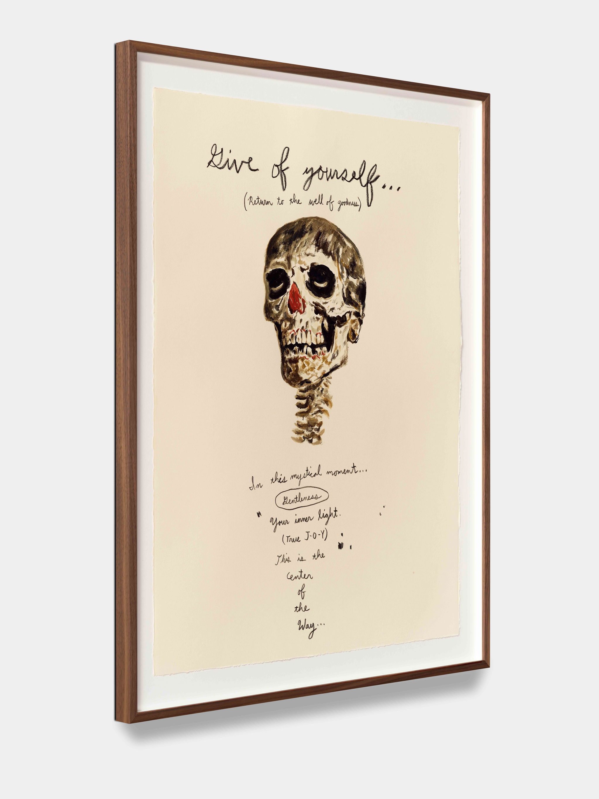 Give of yourself...  2