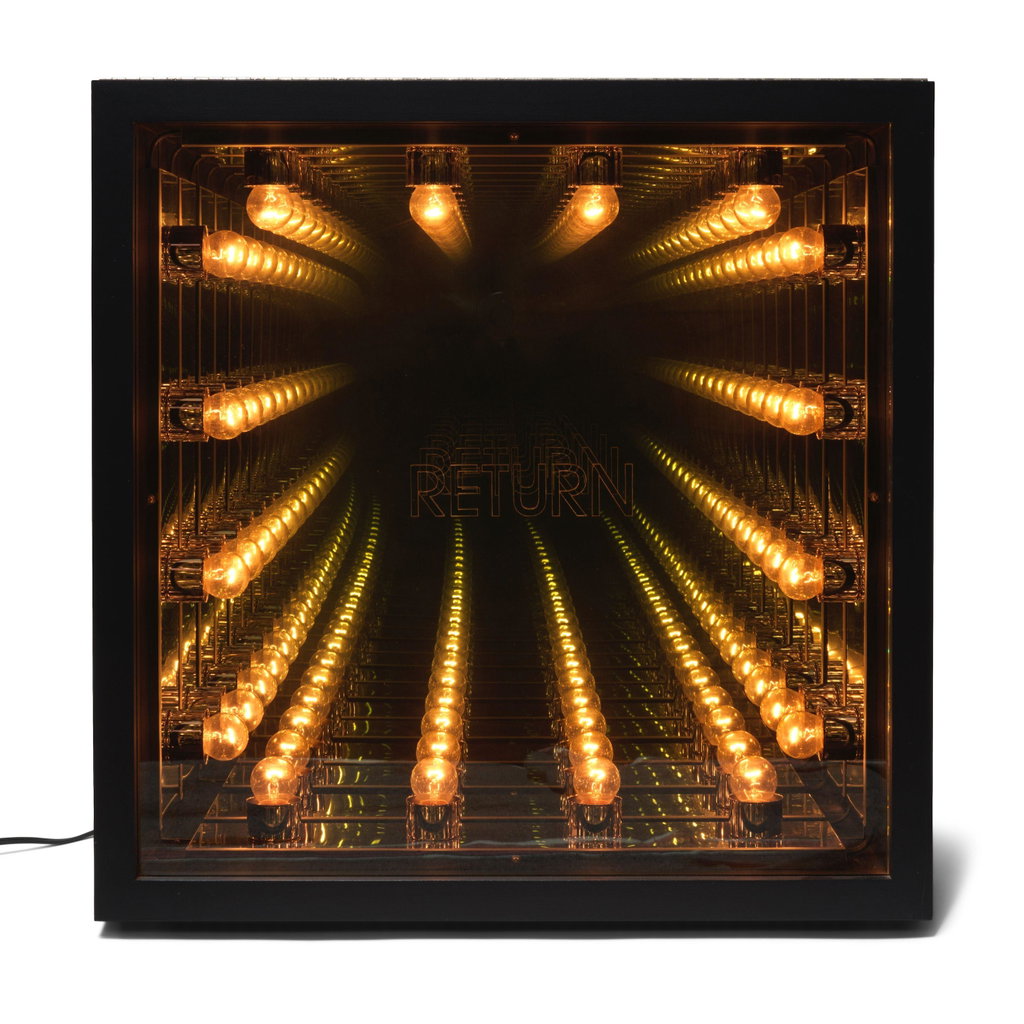 Return by Ivan Navarro sold for $19,100. Image courtesy of Bonhams Cornette de Saint Cyr