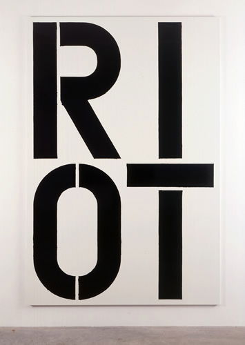 Untitled (RIOT). Image courtesy of Sotheby's