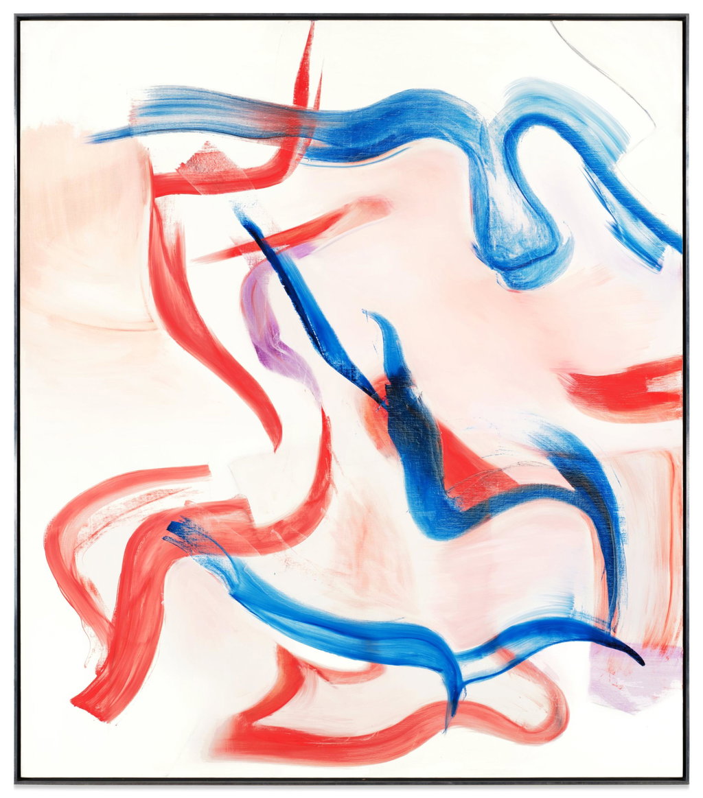 Untitled XLII by Willem de Kooning estimated at $9m (low) to $12m (high). Image courtesy of Sotheby's