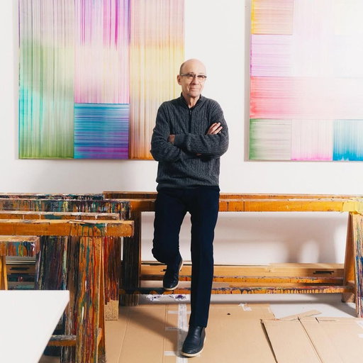 At Perrotin Paris, Bernard Frize Pushes Against His Own Self-Imposed Constraints