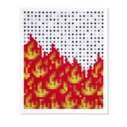 Londons Burning Postcard