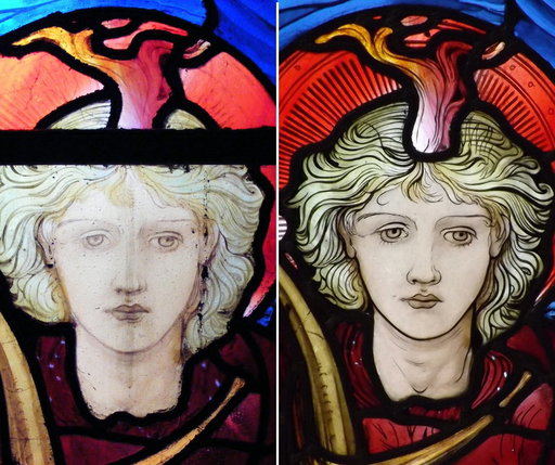 Morris & Co window restored