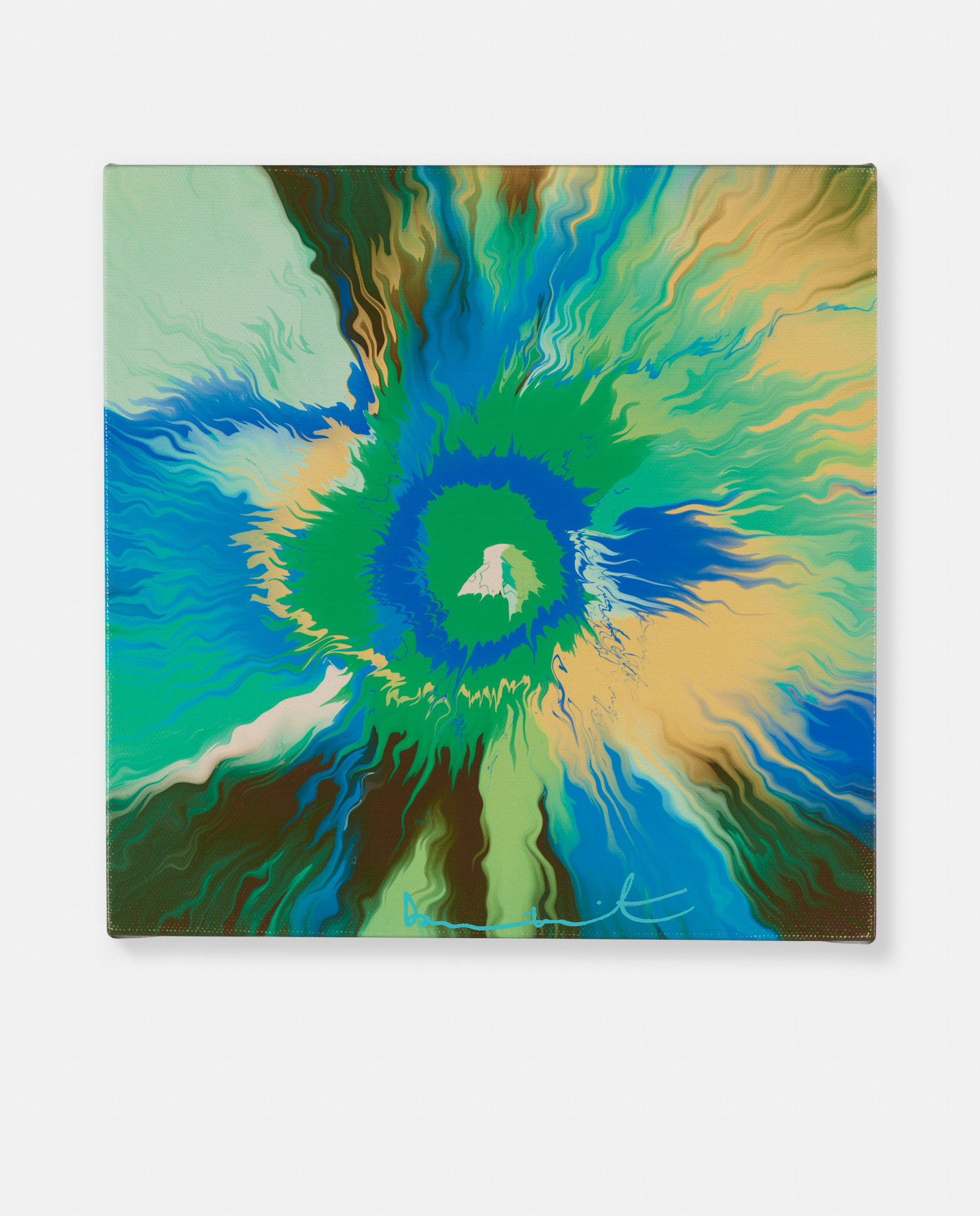 Beautiful, Generously-Repetitive Bursting River Painting image #1 main image