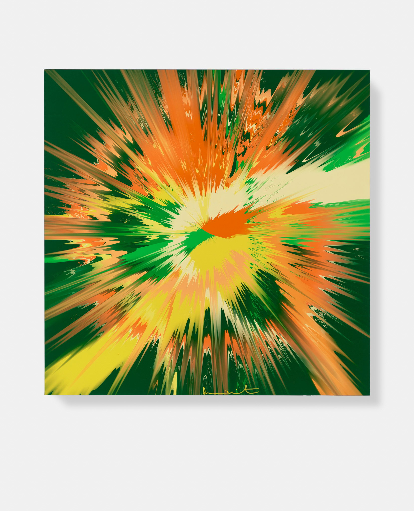 Beautiful, Unrelenting, Ever Kinder, Warmest And Bravest Vapor Painting image #1 main image