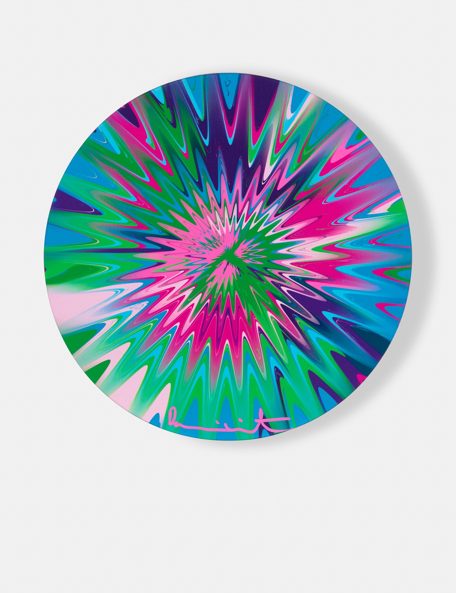Beautiful, Humbly Conscious, Very Dignified, Indescribable Yet Eloquent Implosion Painting image #1 main image