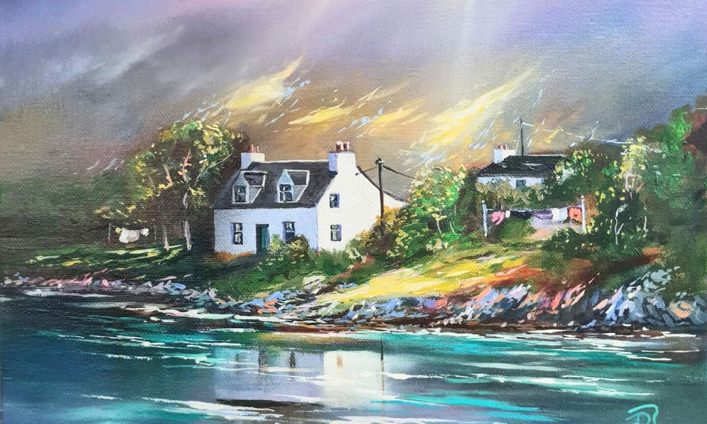 Broughty Ferry artist Douglas Roulston’s atmospheric new paintings in Dundee exhibition