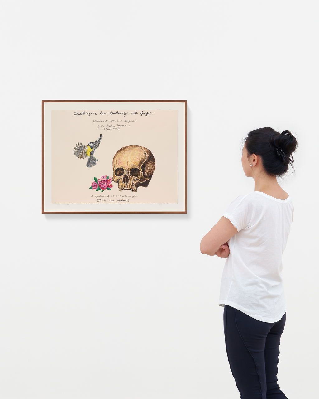 Breathing in love, breathing out joy… scale image