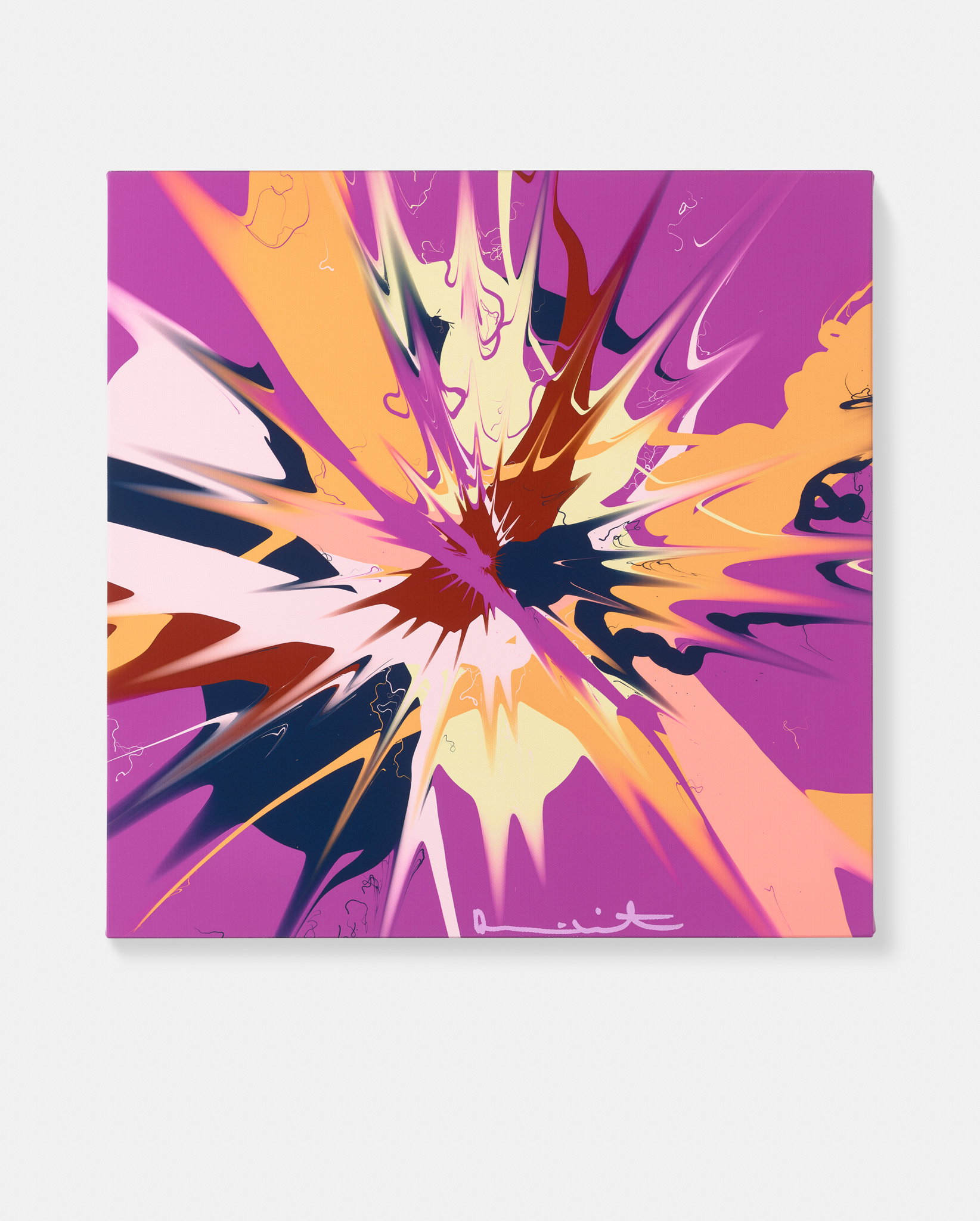 Beautiful, Strong Natural, Swift-Flowing, Most Resolute Revolution Painting image #1 main image
