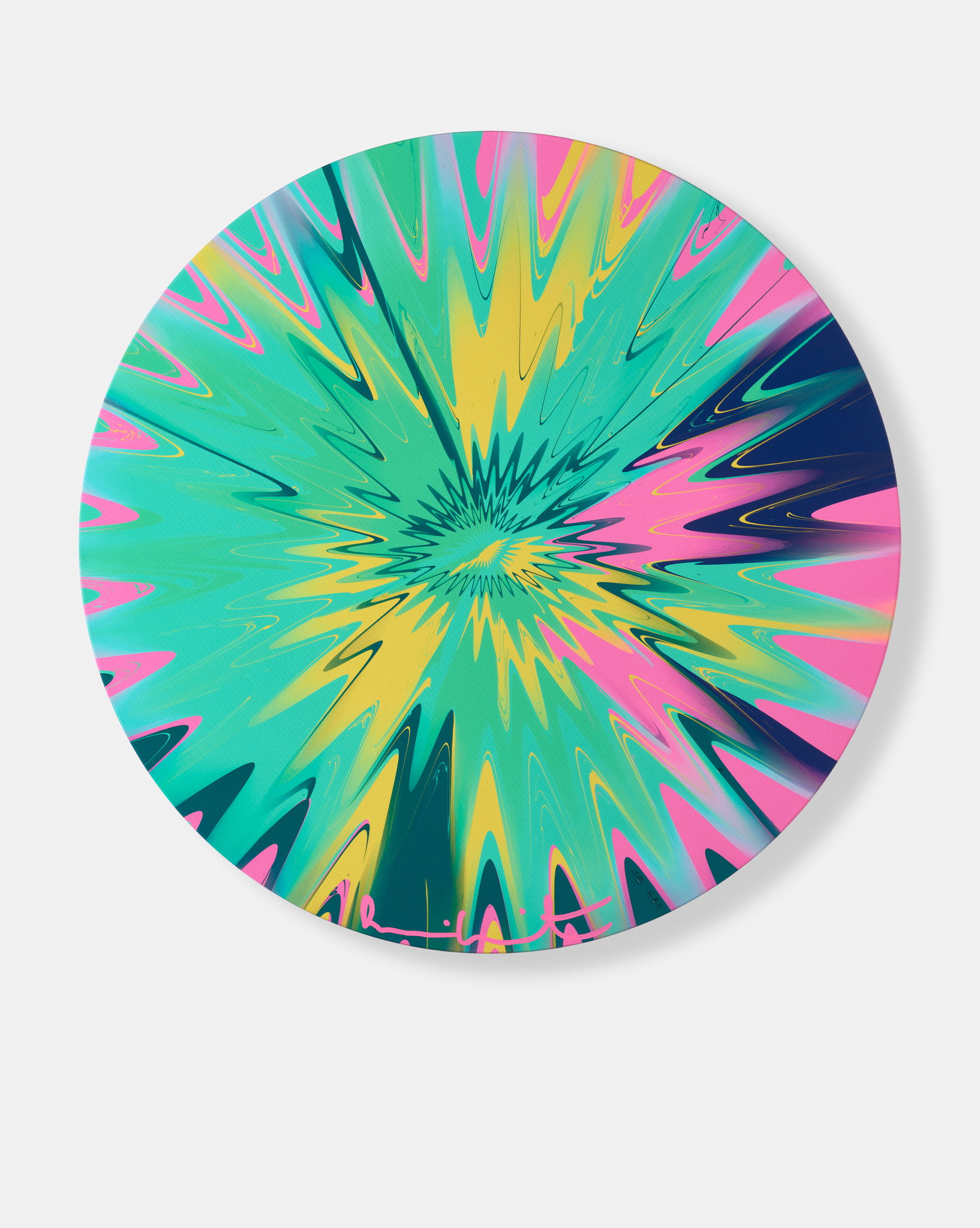 Beautiful, Sacredly Preserved, Vapour-Bath-Like, Soft And Balmy Implosion Painting image #1 main image