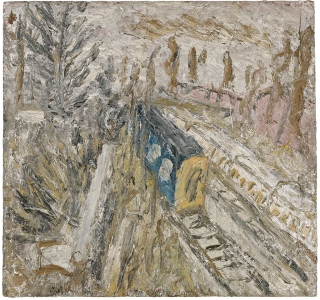 Between Kilburn & Willesden Green Winter Evening No.3 (1992). Sold for $714,900 in 2011. Image courtesy of Sotheby's