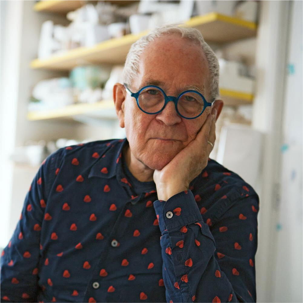 Peter Cook, photographed by Paul McLaughlin. © Paul McLaughlin.