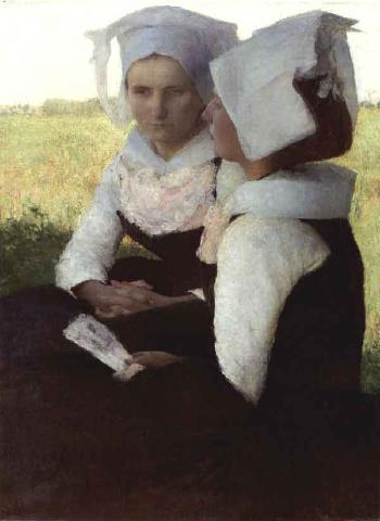 Breton women (1887). Sold for $105,000 in 1998. Image courtesy of Christie's
