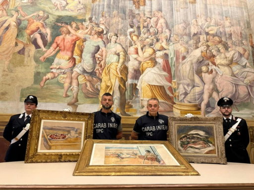 Italian police recover stolen paintings worth €9 million