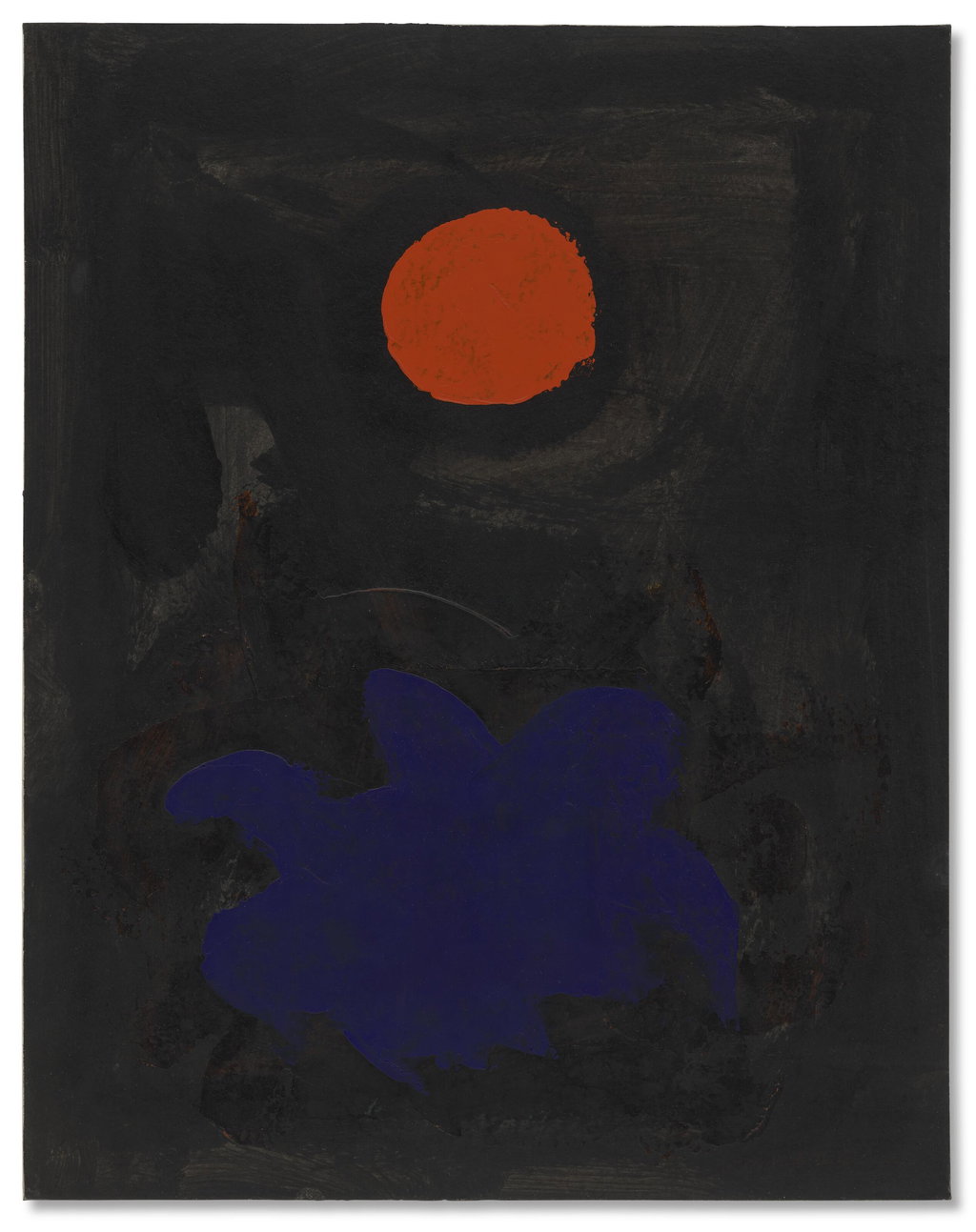 Blue on Black. Image courtesy of Christie's