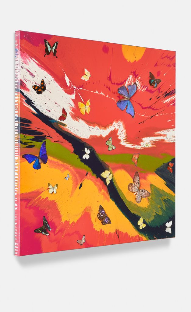 Beautiful Twin Flame Painting (with Butterflies) 2