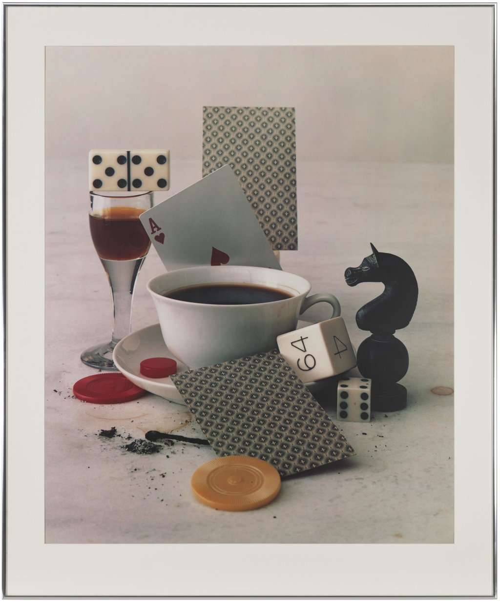 After-Dinner Games, New York by Irving Penn sold for $114,300. Image courtesy of Christie's