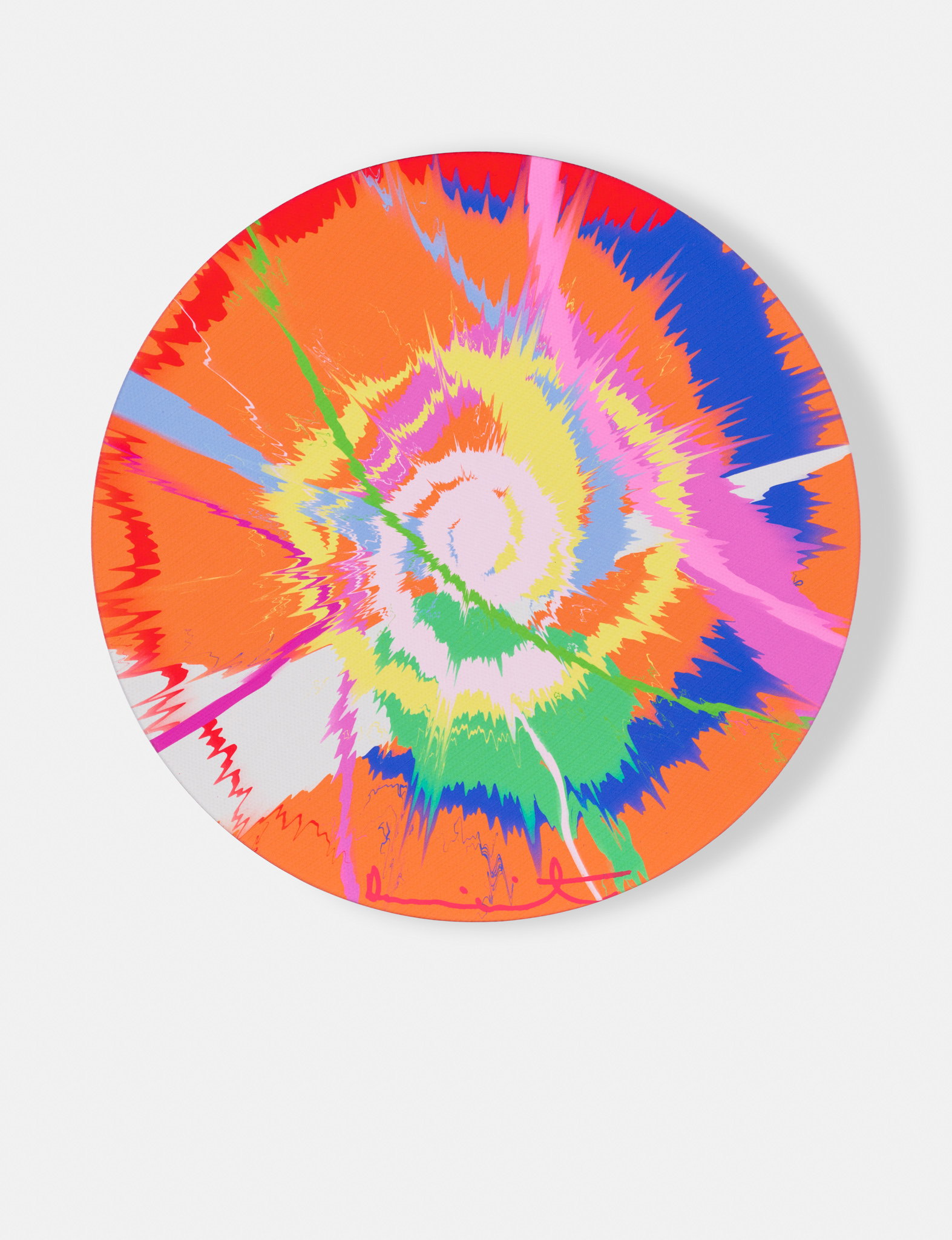 Beautiful, How Blissful, Yet Innocent, Inconceivably Rich And Mysterious, Half Afraid Gyration Painting image #1 main image