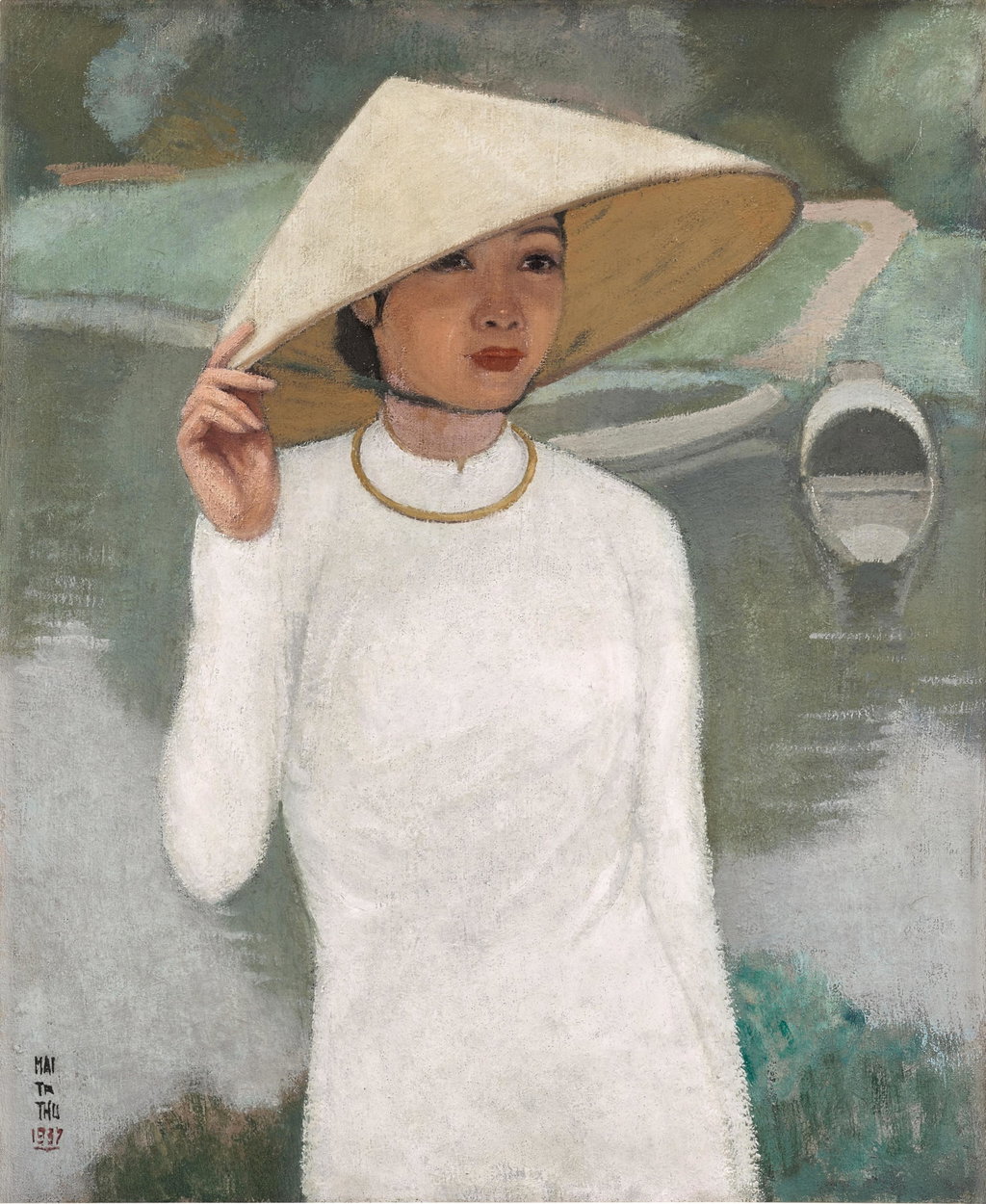 La jeune femme de Hué. Image courtesy of Sotheby's