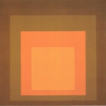 Homage to the square autumn climax (1963). Sold for $1.14m in 2006. Image courtesy of Christie's