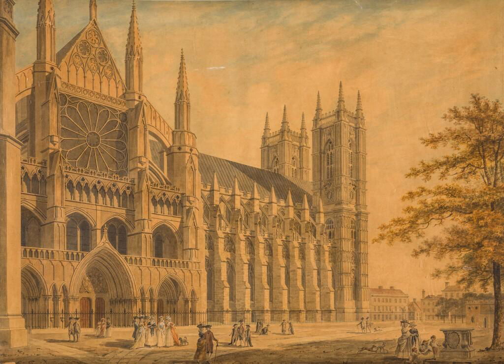 North front of Westminster Abbey. Image courtesy of Sotheby's