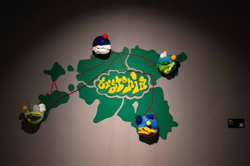 Gallery: Finnish street artist EGS opens Estonian-inspired exhibition