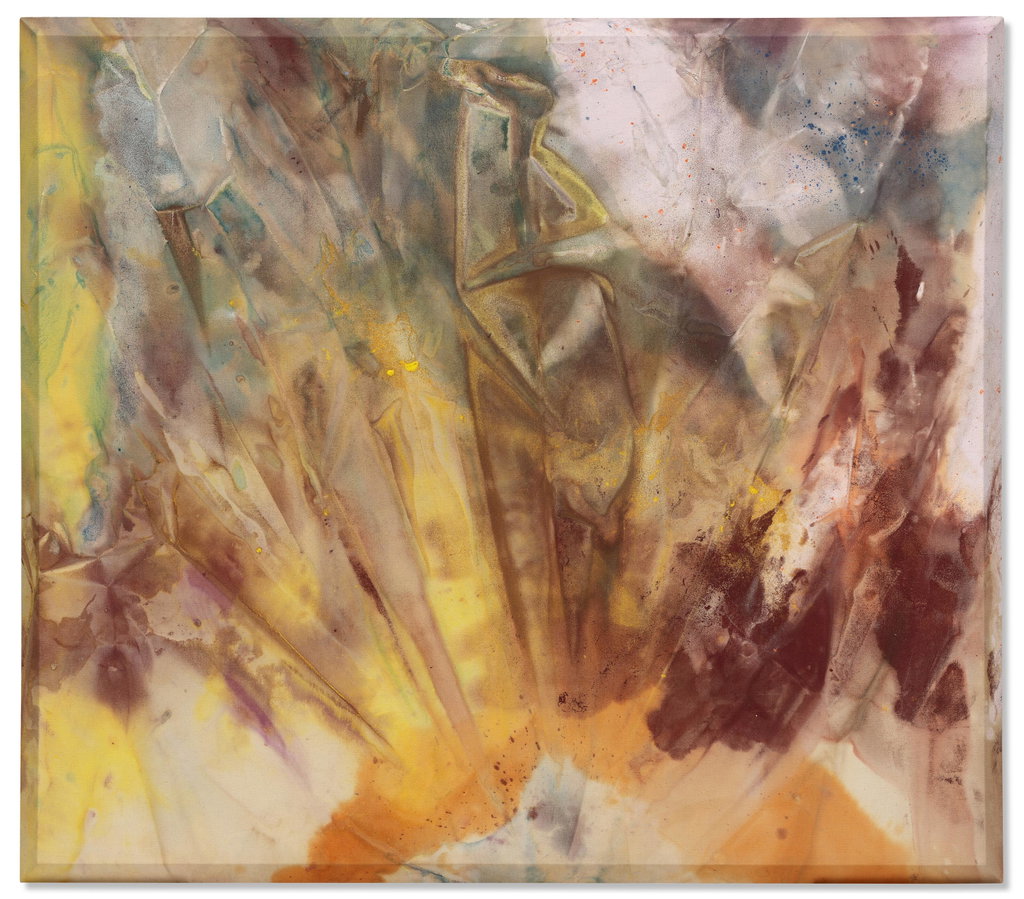 Region and Mind by Sam Gilliam estimated at $800,000 (low) to $1.2m (high). Image courtesy of Christie's