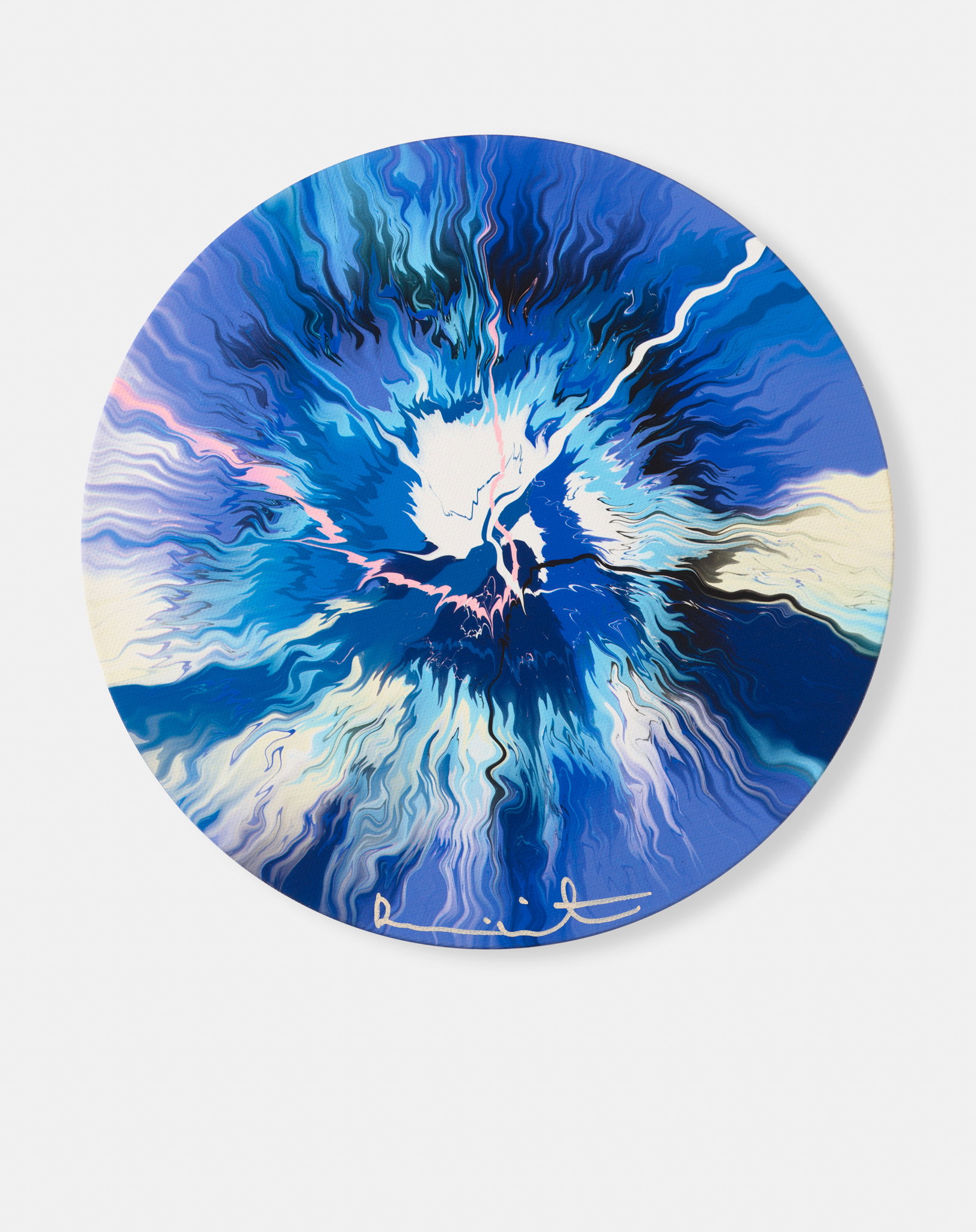Beautiful, Inherent Joy, Soul Sweetly Alive Bursting River Painting image #1 main image