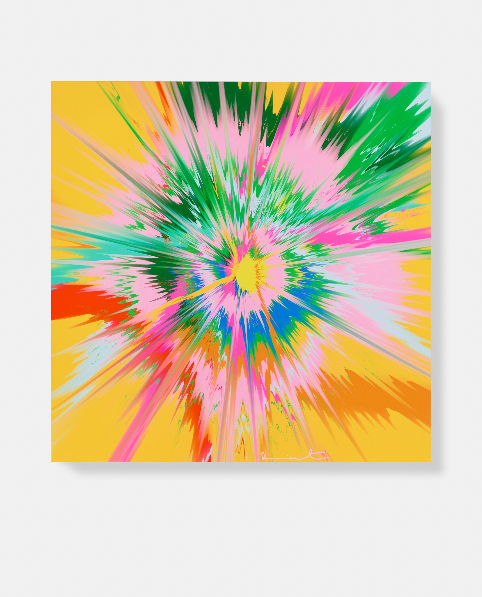 Beautiful, Exceptionally Humid, Dry And Clear, Heretofore Alone Informed Vapor Painting image #1 main image