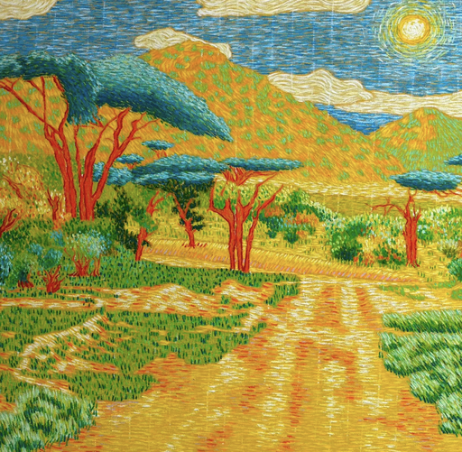 Salaheddine Touil: Between Landscape and Memory at Maddox Gallery in London