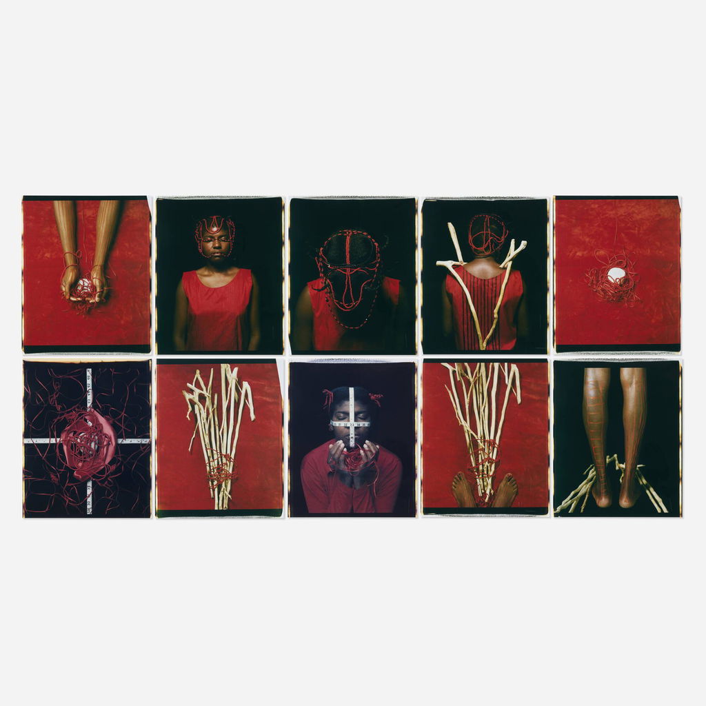 Abridor de Caminos (The One Who Opens the Path) by María Magdalena Campos-Pons sold for $116,800.
Image courtesy of Rago Arts & Auction Center