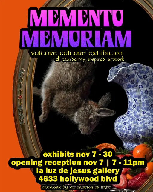 Vulture culture at La Luz de Jesus Gallery in Los Angeles